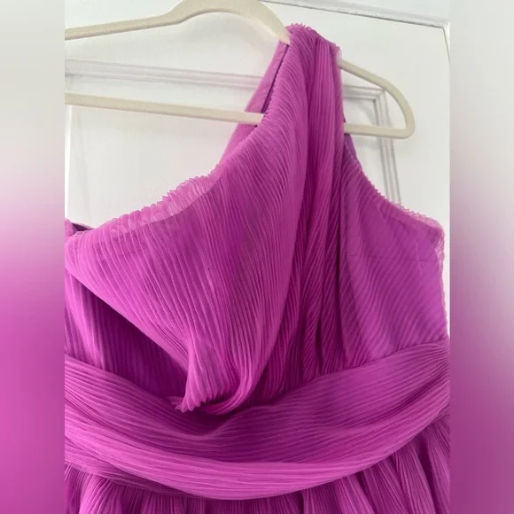 Endless Rose One Shoulder Textured Tulle Top - Picture 13 of 15